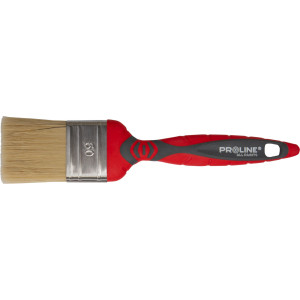 Pędzel płaski premium 20mm,rączka 2k-tpr,ss,uniw.,proline