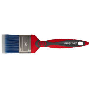 Pędzel płaski premium 80mm,rączka 2k-tpr,ss,akryl,proline