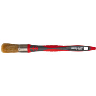Rund pensel premium 25 mm, tvåkomponentshandtag, rostfritt stål, olja, Proline.