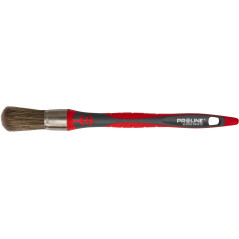 Rund premium pensel 15mm, handtag 2k-tpr, rostfritt stål, för trä, proline.