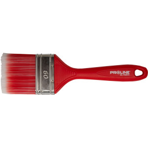 Pędzel płaski standard 30mm,rączka plastik,olej,proline