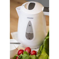 MS 1261 grå plastvattenkokare 1,7 l