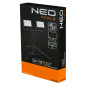 Reflektor dubbel 2x100W SMD LED 2 x 8500lm på stativ 1,8m