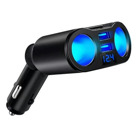 PLS41 Tändaruttag med fördelare + 2xusb