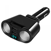 PLS41 Tändaruttag med fördelare + 2xusb