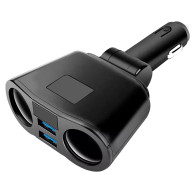 PLS41 Rozdzielacz zapalniczki + 2xusb