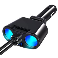 PLS41 Tändaruttag med fördelare + 2xusb