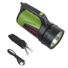 Ficklampa LED 3w1 Maclean, powerbankfunktion, 3 ljuslägen, 5W XM-L-T6, Kallt vitt 6500K, 3,7V 3x18650, 4500mAh, MCE345 |…