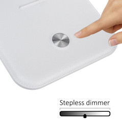 Skrivbordslampa LED Maclean, max. 9W, 220-240V AC, färgändringsmöjlighet, dimbar, 450lm, MCE614 W