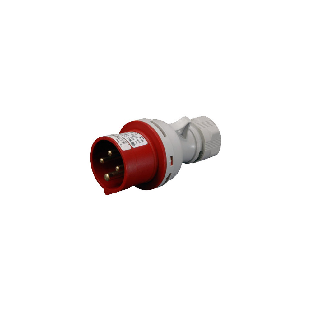 Wtyczka siłowa 16A/4P, IP44 Wtyczka siłowa 16A/4P, IP44