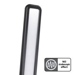 Skrivbordslampa LED Maclean, max. 9W, 220-240V AC, färgändringsmöjlighet, dimbar, trådlös laddning, 450lm, MCE616 B