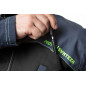 Arbetsjacka Motosyntes, 100% bomull rip stop, storlek S.