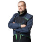 Arbetsjacka Motosyntes, 100% bomull rip stop, storlek S.