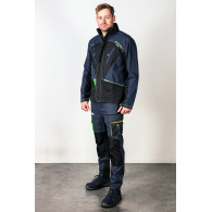 Arbetsjacka Motosynteza, 100% bomull rip stop, storlek XL