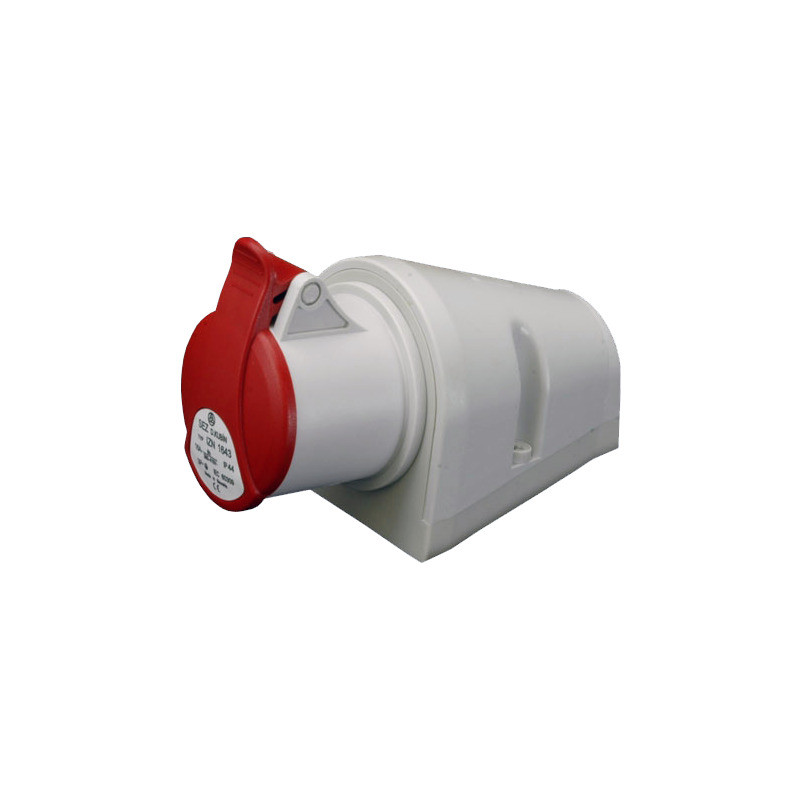 Kraftuttag 16A/4P, IP44