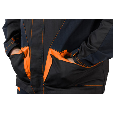 Arbetsblus Neo Garage, 100% bomull ripstop, storlek XXXL