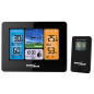 Väderstationen WiFi GreenBlue, kompatibel med TUYA, extern sensor, kalender, väderprognos, barometer, GB215.