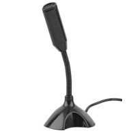 AK247 Mini USB-mikrofon med stativ för laptop och PC