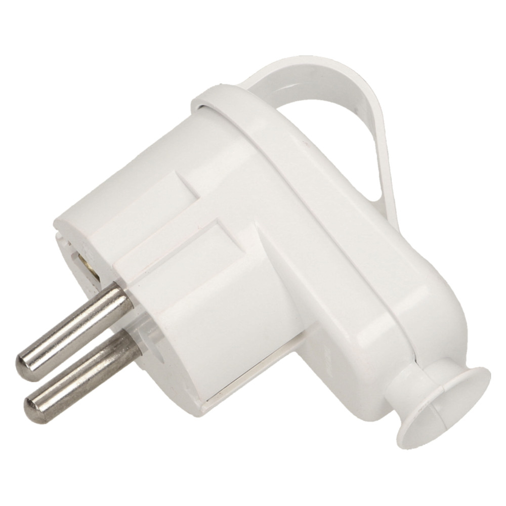 2387- Vinkelkontakt wt-16u/z vit med öra uni-schuko 2387- Vinkelkontakt wt-16u/z vit med öra uni-schuko