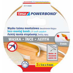 Tejp montering dubbelhäftande för LED-lister 2x5m: 9mm (h5571400) pro | HandlaSmidigt.se