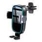 Trådlös/induktiv laddare Qi från Maclean, bilhållare, 5W/7.5W/10W/15W, automatisk, passar till telefoner 4.7-6.7'.