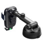 Trådlös/induktiv laddare Qi från Maclean, bilhållare, 5W/7.5W/10W/15W, automatisk, passar till telefoner 4.7-6.7'.