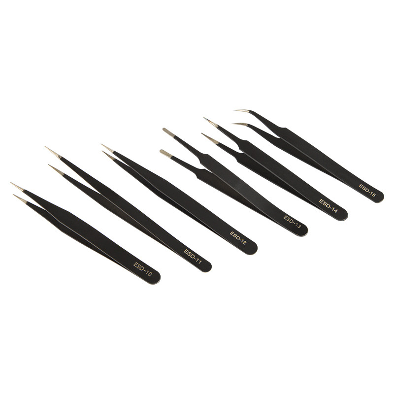 14-300- Set av pincetter ts 6 stycken