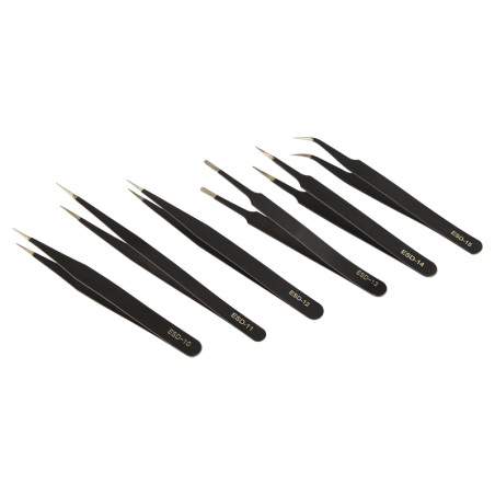 14-300- Set av pincetter ts 6 stycken