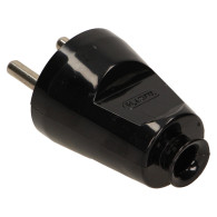 2285- Stickkontakt wt-30 rak svart