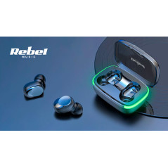 Trådlösa in-ear-hörlurar Rebel TWS-Y60