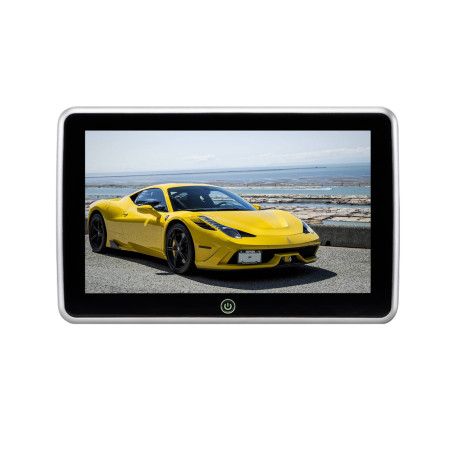 Bilmonitor för bilhuvudstöd LED 12 tum HDMI USB SD FM WiFi 12V