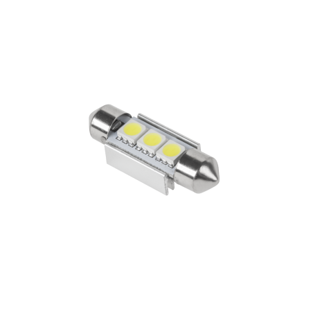 LED-bilbelysning (Canbus) SV8,5 11x36mm 3x5050 SMD, vit
