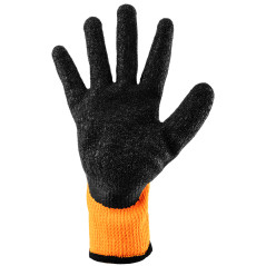 Arbetshandskar fodrade, polyester belagda med latex, 2242X, storlek 10 | HandlaSmidigt.se