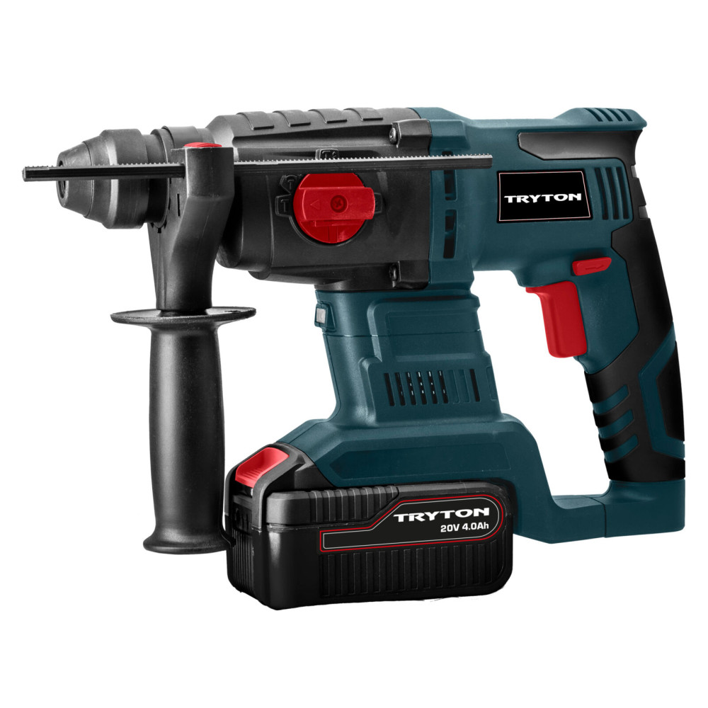 Slagborrhammare 20v, sds+, 4 funktioner, 2 hastigheter, 2x4ah batteri Slagborrhammare 20v, sds+, 4 funktioner, 2 hastigheter, 2x4ah batteri