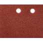 Slippapper med kardborre 115 x 230 mm, K80, 5 st, med hål