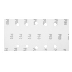 Slippapper med kardborre 115 x 230 mm, K80, 5 st, med hål | HandlaSmidigt.se