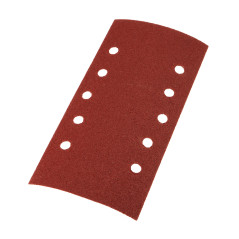 Slippapper med kardborre 115 x 230 mm, K100, 5 st, med hål | HandlaSmidigt.se