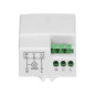Mikrovågsrörelsesensor, mini, 360/180 grader. IP20, 1200W.