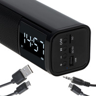 AD 1191 Soundbar-högtalare med väckarklocka