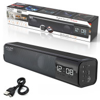 AD 1191 Soundbar-högtalare med väckarklocka