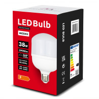 LED-lampa Maclean, E27, 38W, 220-240V AC, neutralvit, 4000K, 3990lm, MCE303 NW