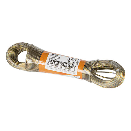 44-231- Tvättlinor av stål 30m