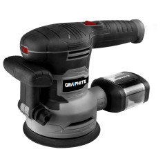 Excentrisk slipmaskin 450W, skiva 125/150 mm, väska | HandlaSmidigt.se