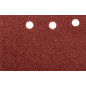 Slippapper med kardborre 115 x 230 mm, K40, 5 st, med hål