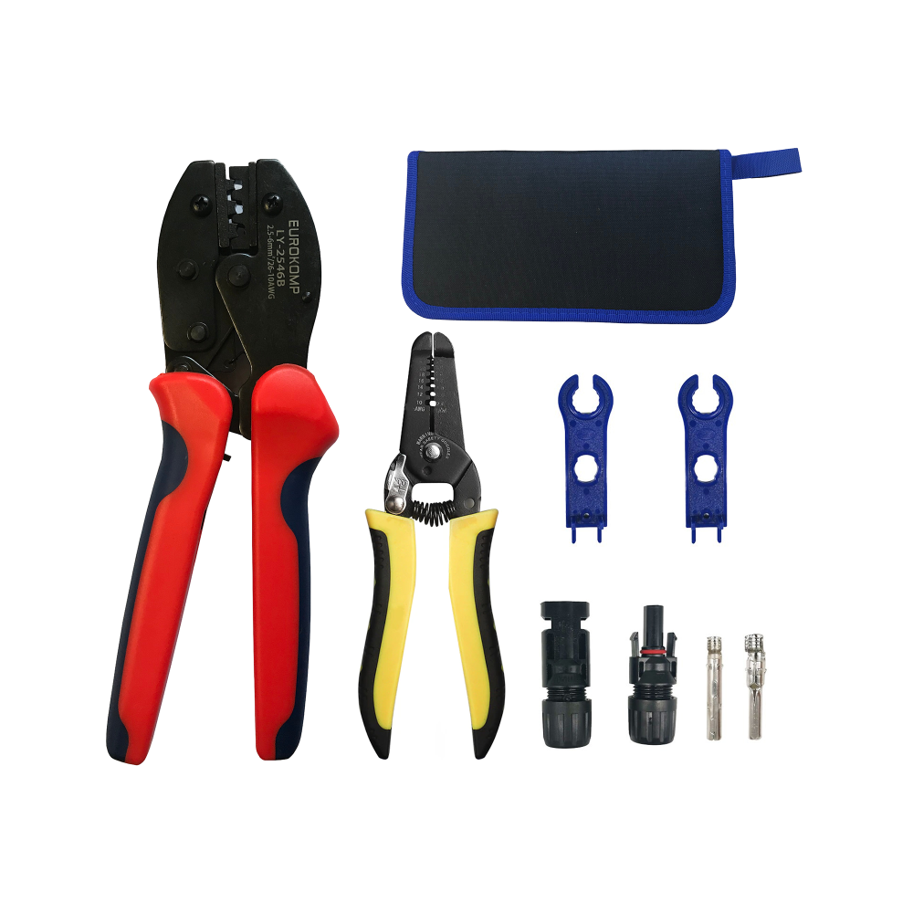 Solsystemverktygssats MC4 PV E6108