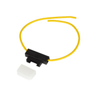 73-132- Säkringshållare med gult bilkabel 1.50(pl)