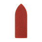 Slippapper med kardborreband Delta 32 x 92 mm, K60, K100, K180, set med 15 stycken.