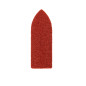 Slippapper med kardborreband Delta 32 x 92 mm, K60, K100, K180, set med 15 stycken.
