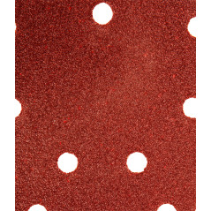 Slipande papper med kardborreband delta 140 x 140 x 80 mm, K60, 5 st, med hål | HandlaSmidigt.se