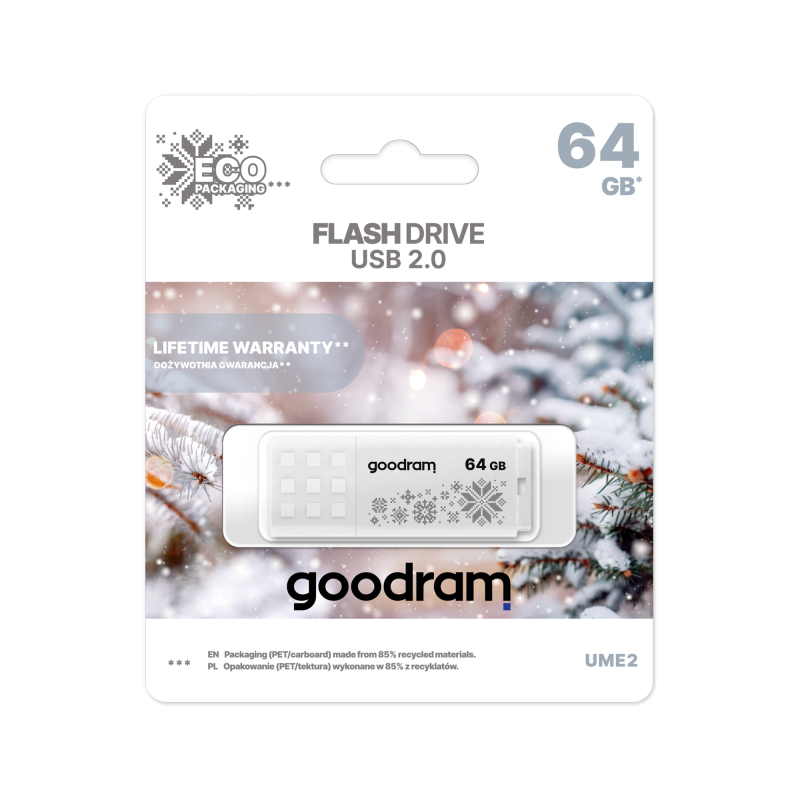 USB-minne Goodram USB 2.0 64GB vinterutgåva